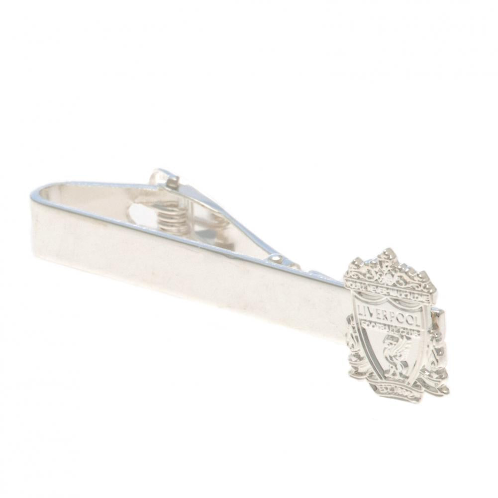 Liverpool FC Silver Plated Tie Slide: 2 Cufflinks & Tie Slides By Liverpool