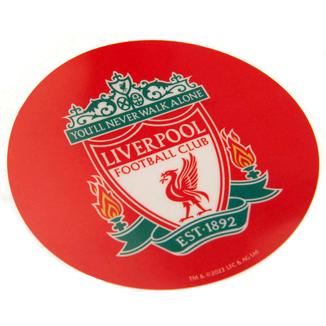 Liverpool FC Crest Car Sticker: 2 - Car Accessories By Liverpool