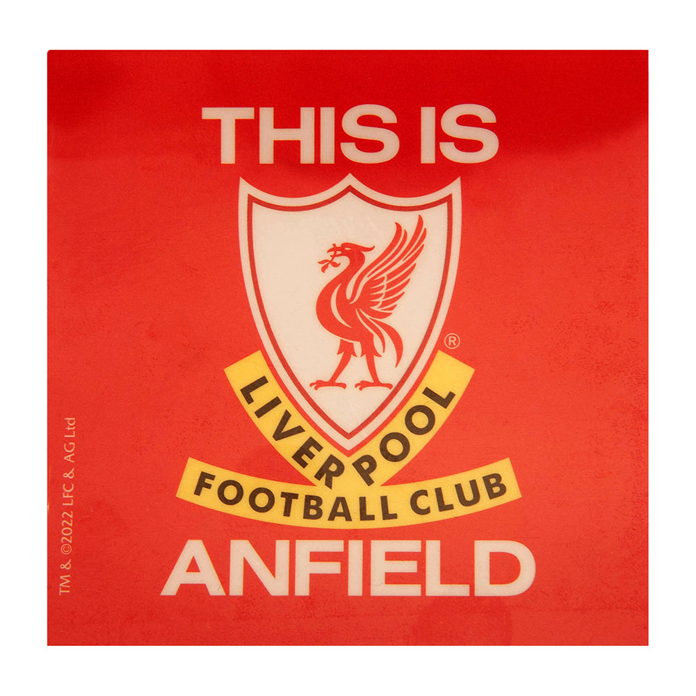 Liverpool FC TIA Car Sticker - Shop Car Accessories At Gift Moments - 1