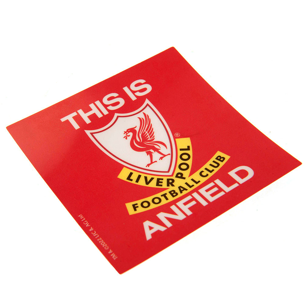 Liverpool FC TIA Car Sticker - Shop Car Accessories At Gift Moments - 2