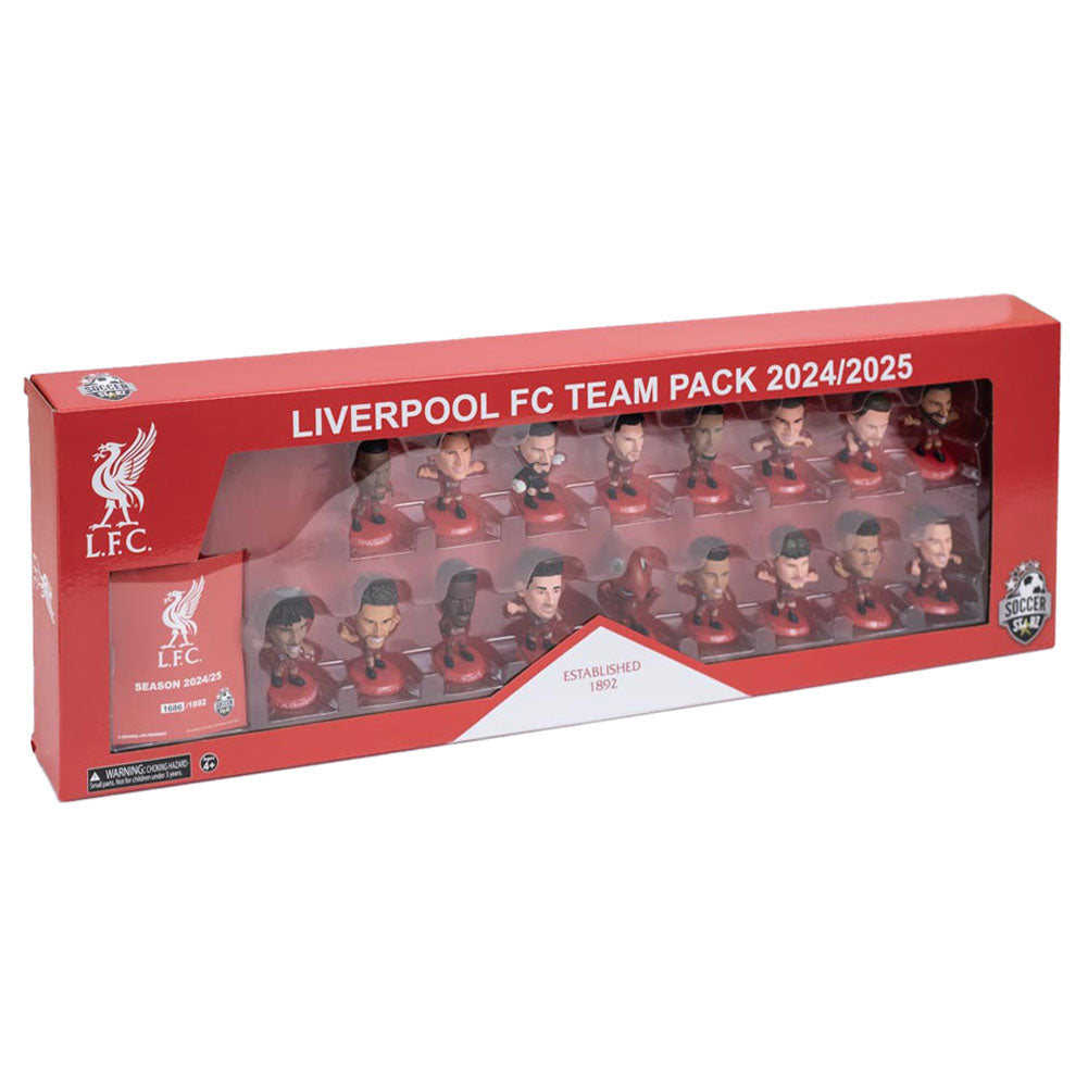 Liverpool FC SoccerStarz Season 24-25 Team Pack: 1 - SoccerStarz By Liverpool