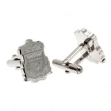 Liverpool FC Stainless Steel Formed Crest Cufflinks: 2 - Cufflinks & Tie Slides By Liverpool