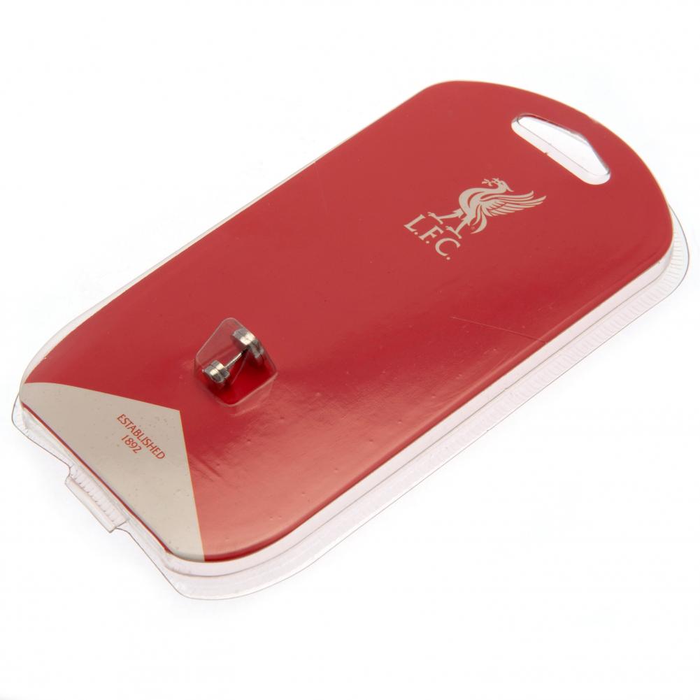 Liverpool FC Stainless Steel Stud Earring LB - Shop Jewellery At Gift Moments - 2
