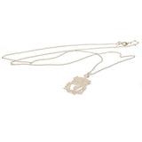 Liverpool FC Sterling Silver Pendant & Chain CR Large: 3 - Jewellery By Liverpool