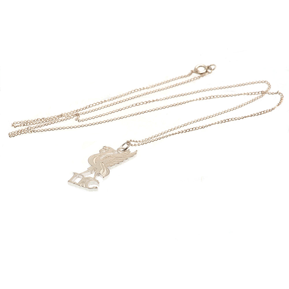 Liverpool FC Sterling Silver Pendant & Chain LB: 3 - Jewellery By Liverpool