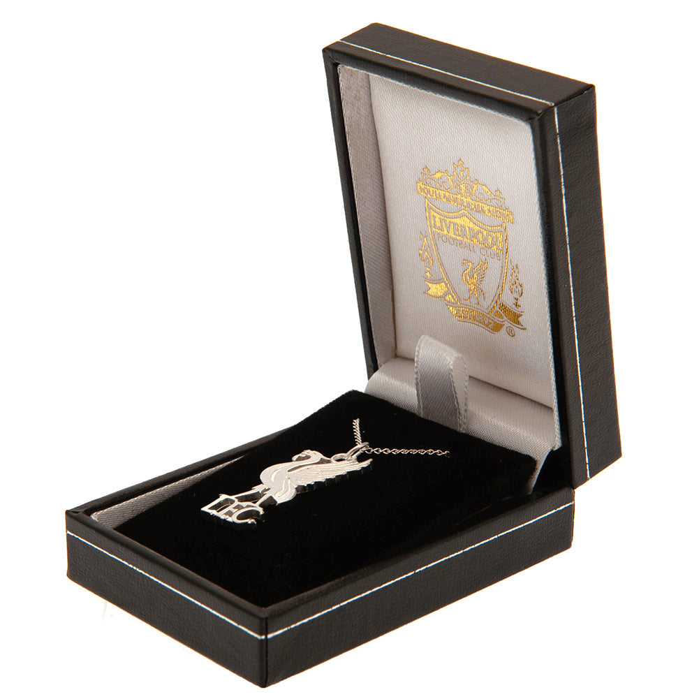 Liverpool FC Sterling Silver Pendant & Chain LB: 1 - Jewellery By Liverpool