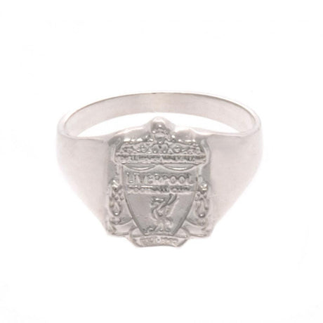 Liverpool FC Sterling Silver Ring Medium: 1 - Jewellery By Liverpool