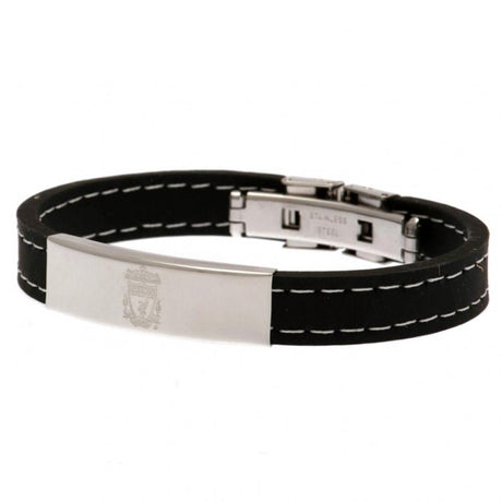 Liverpool FC Stitched Silicone Bracelet: 1 - Jewellery By Liverpool