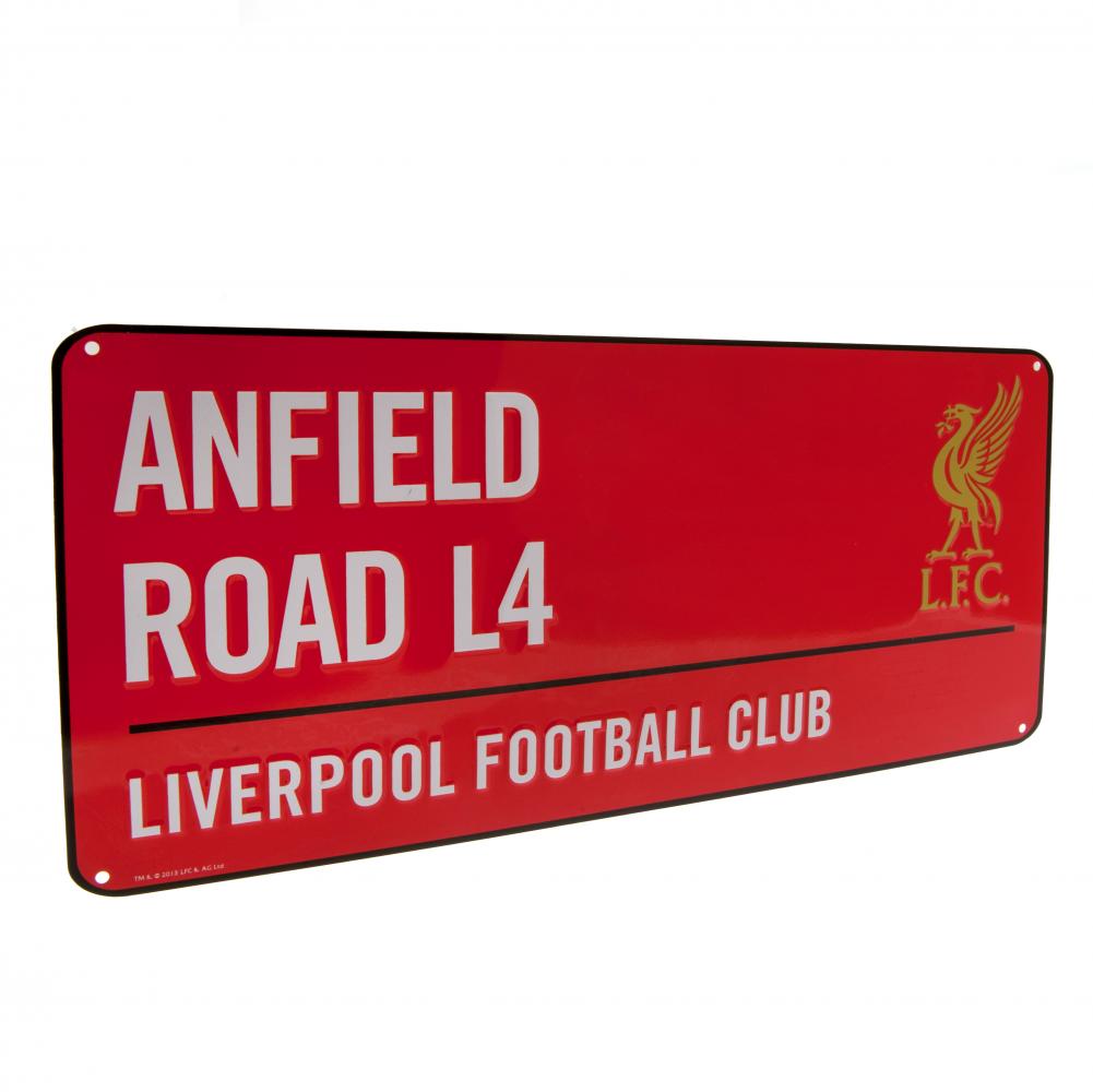 Liverpool FC Colour Street Sign - Shop Signs & Plaques At Gift Moments - 2