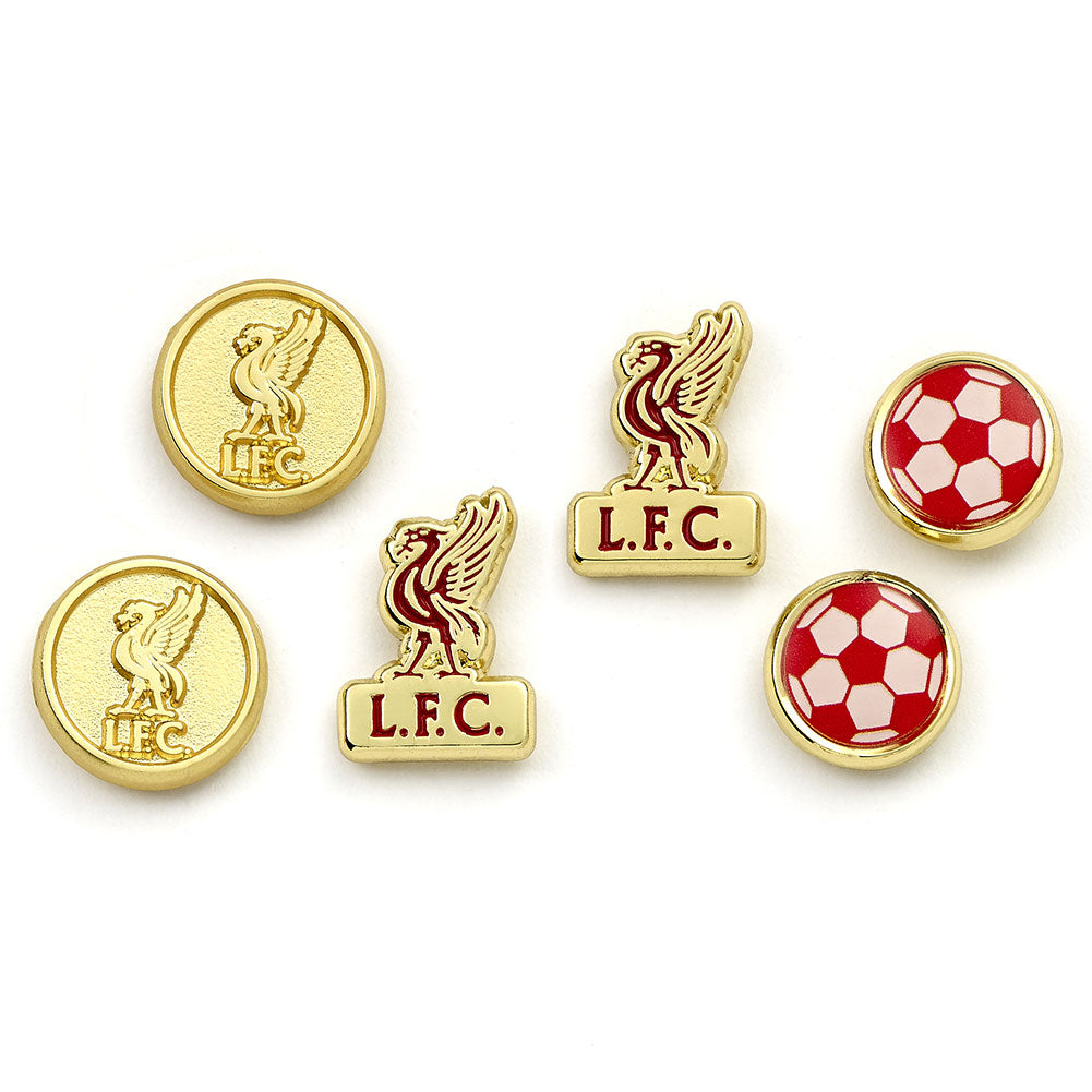 Liverpool FC Stud Earring Set: 3 - Earrings By Liverpool