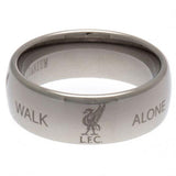 Liverpool FC Super Titanium Ring Small: 3 - Jewellery By Liverpool