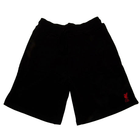 Liverpool FC Sweat Shorts Mens Black Small: 2 - By Liverpool