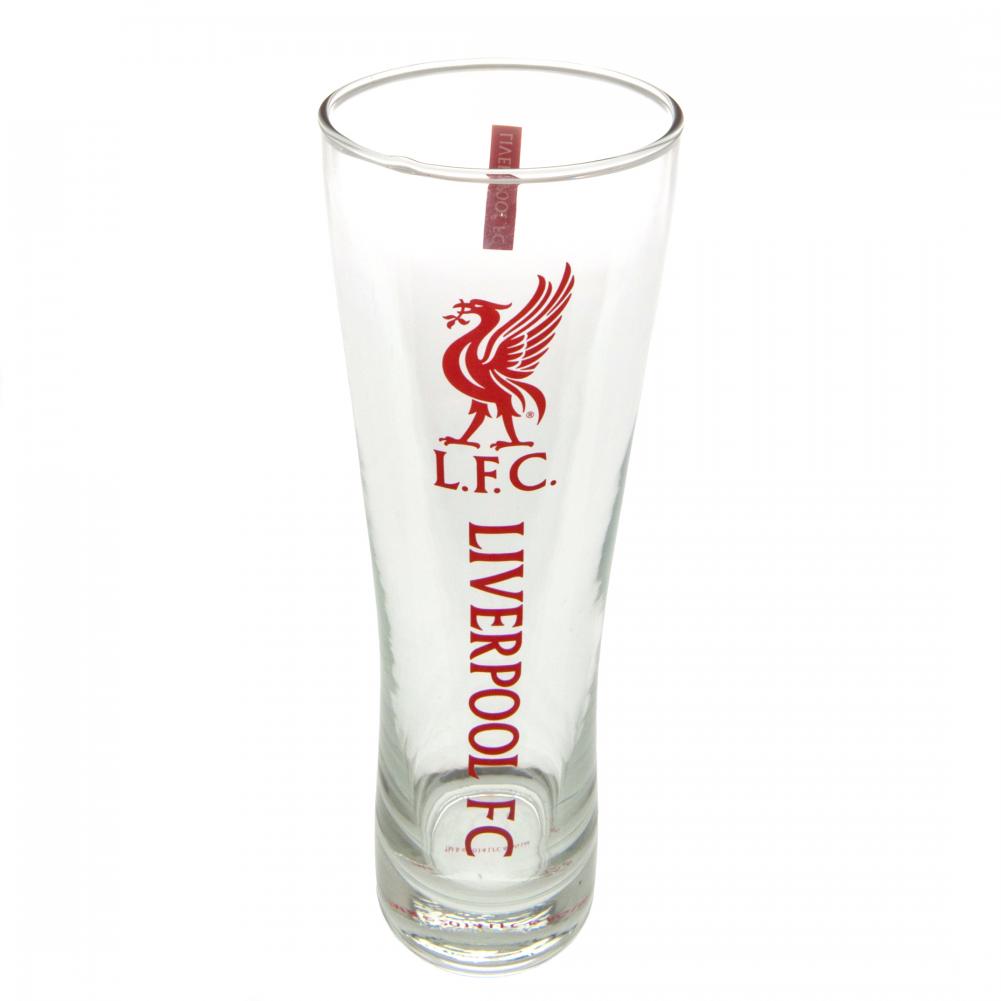Liverpool FC Tall Beer Glass: 1 - Glassware By Liverpool