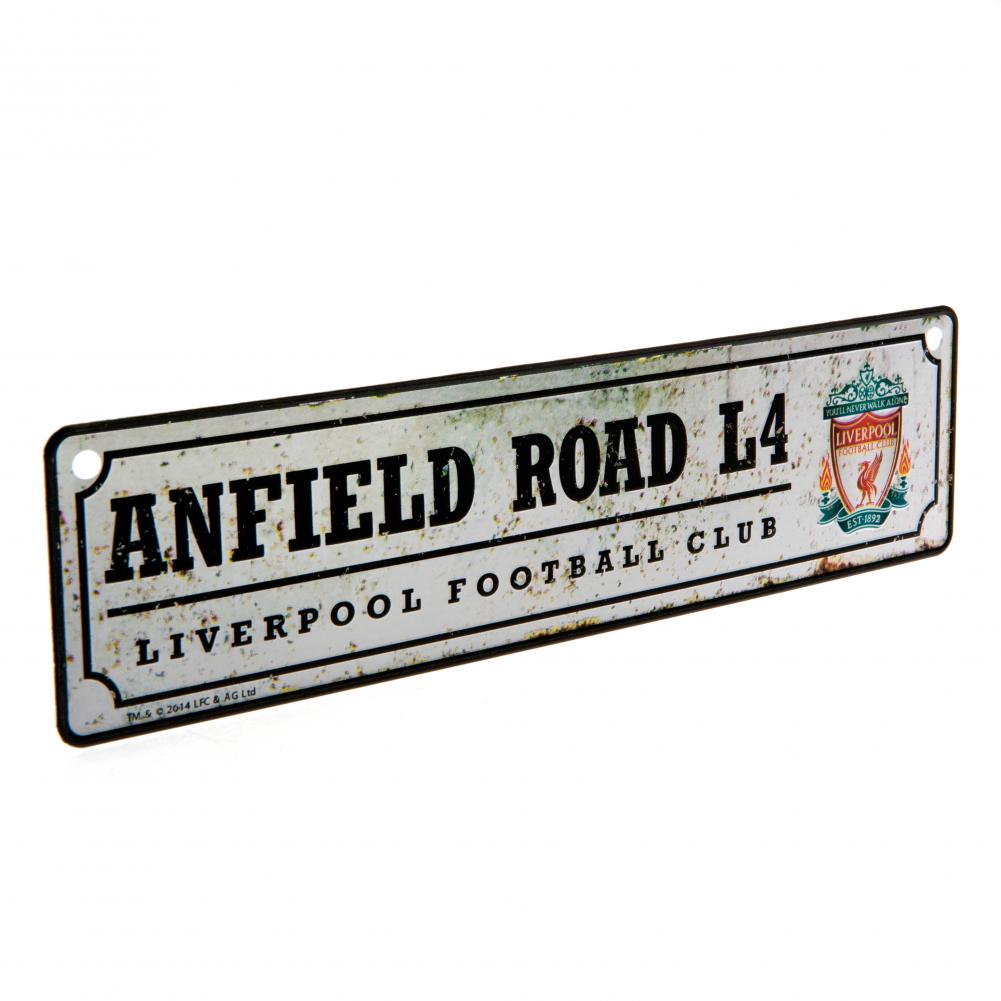 Liverpool FC Retro Window Sign: 2 - Signs & Plaques By Liverpool
