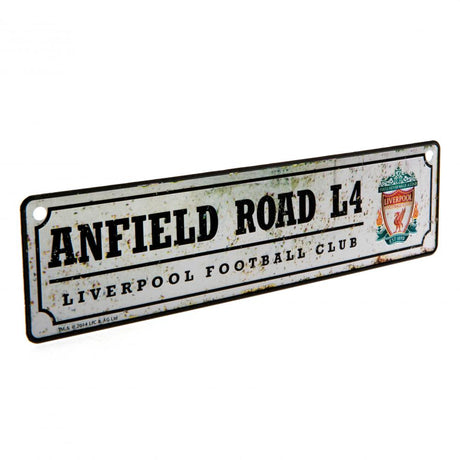 Liverpool FC Retro Window Sign: 2 - Signs & Plaques By Liverpool