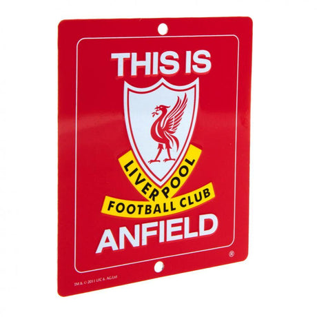 Liverpool FC This Is Anfield Window Sign: 2 - Signs & Plaques By Liverpool
