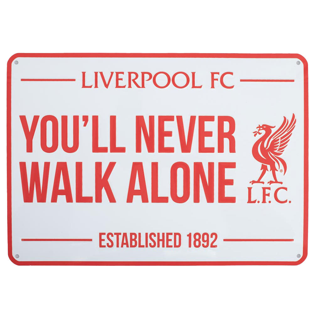 Liverpool FC Large YNWA Sign - Shop Signs & Plaques At Gift Moments - 1