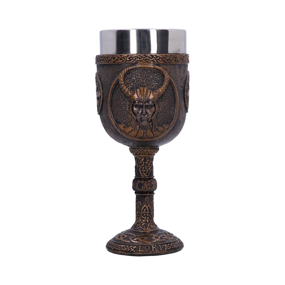 Loki Norse God of Mischief Goblet: 2 - Goblets & Chalices By Gift Moments