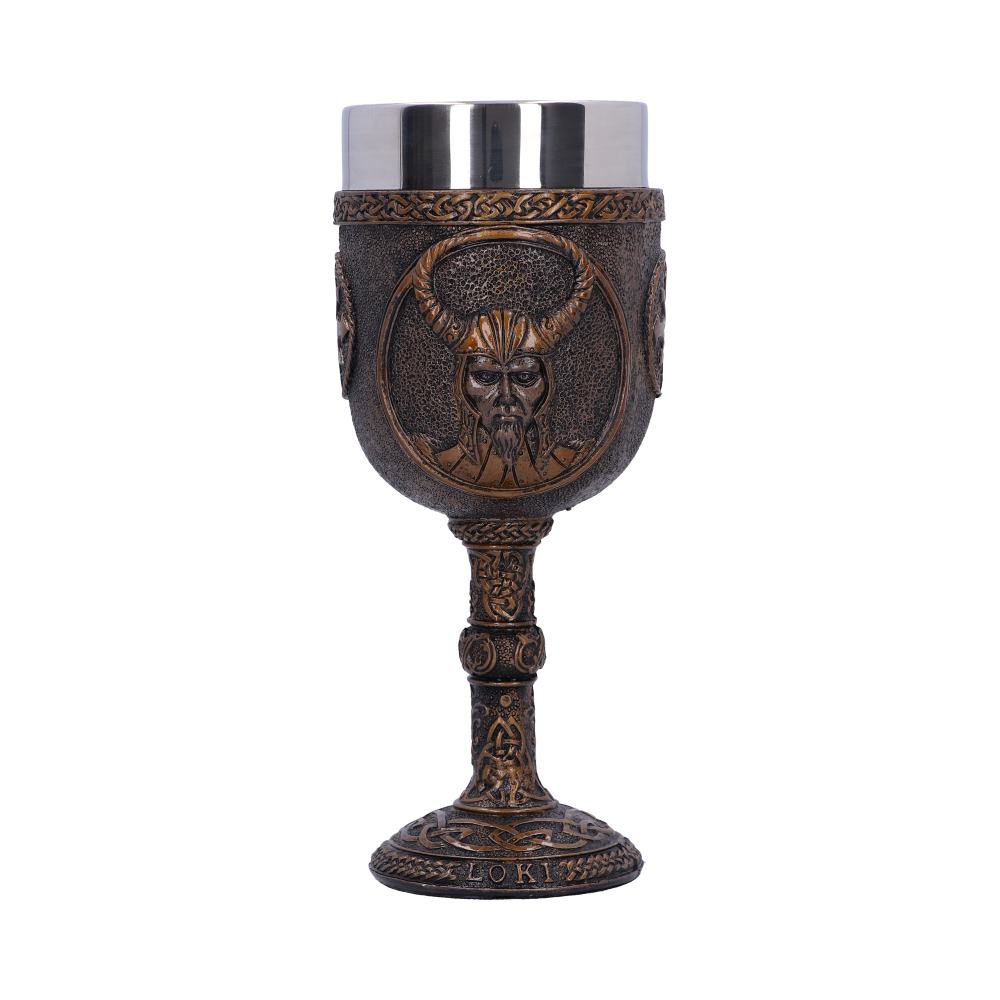 Loki Norse God of Mischief Goblet: 4 - Goblets & Chalices By Gift Moments