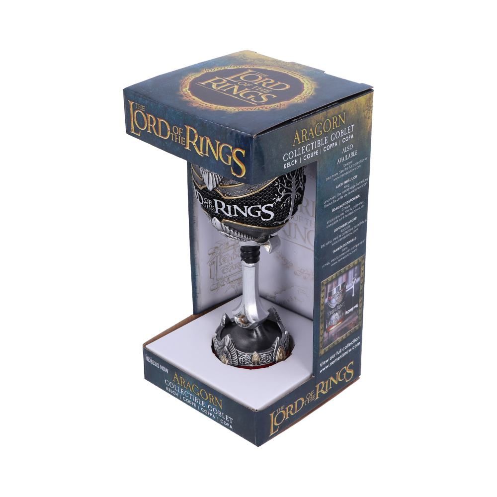 The Lord of the Rings Aragorn Goblet: 8 - Goblets & Chalices By The Lord Of The Rings