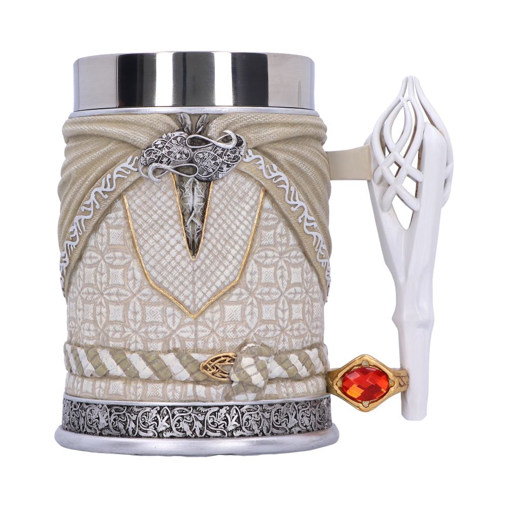 The Lord of the Rings Gandalf the White Tankard: 3 - Tankards By The Lord Of The Rings