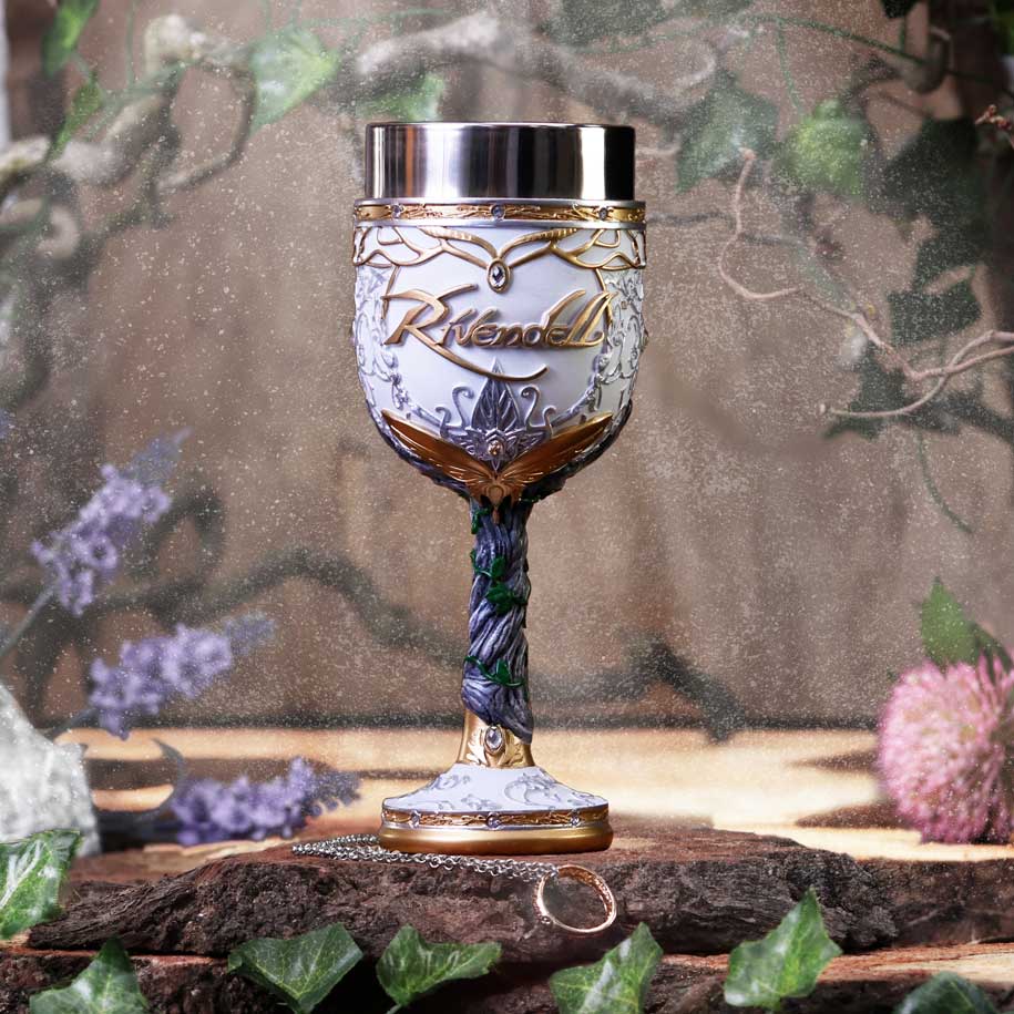 The Lord of the Rings Rivendell Goblet - Shop Goblets & Chalices At Gift Moments - 1