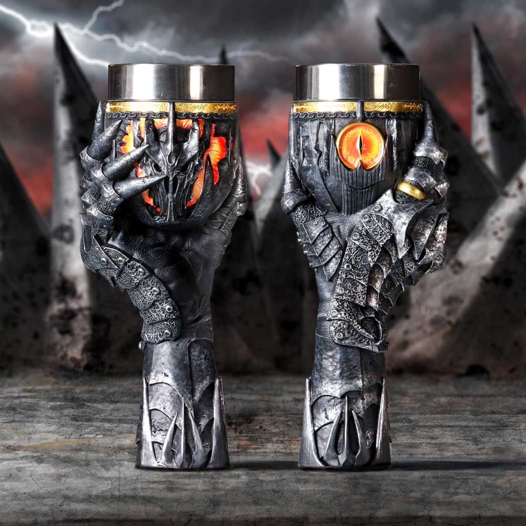 The Lord of the Rings Sauron Goblet: 2 - Goblets & Chalices By The Lord Of The Rings