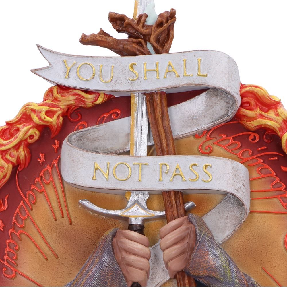 The Lord of the Rings You Shall Not Pass Wall Plaque: 5 - Signs & Plaques By The Lord Of The Rings