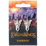 The Lord Of The Rings Silver Plated Evenstar Hook Earrings: 1 - Jewellery By The Lord Of The Rings