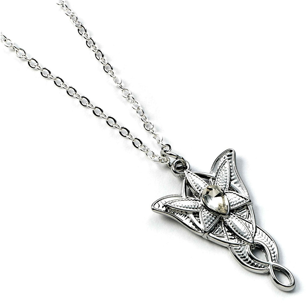 The Lord Of The Rings Silver Plated Evenstar Necklace - Shop Jewellery At Gift Moments - 1