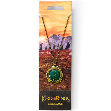 The Lord Of The Rings Silver Plated Necklace Hobbit Door: 6 - Necklaces By The Lord Of The Rings