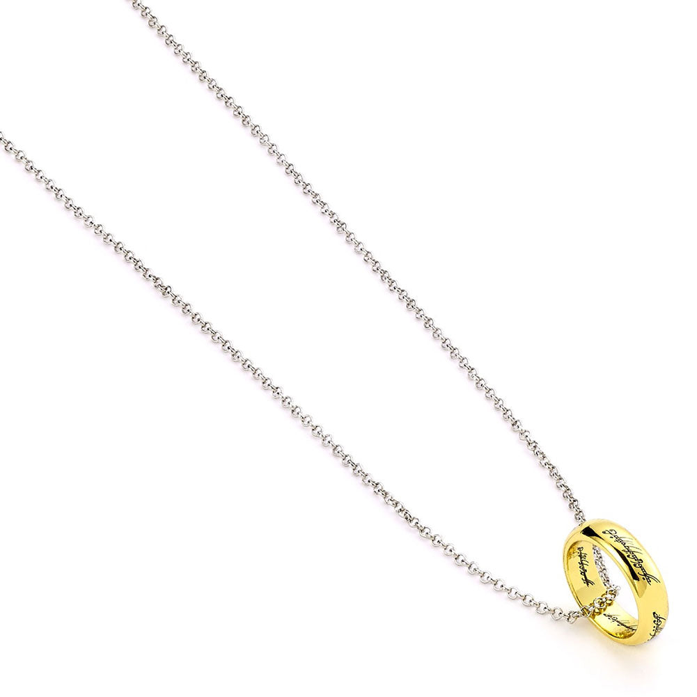 The Lord Of The Rings Silver Plated One Ring Necklace: 3 - Necklaces By The Lord Of The Rings