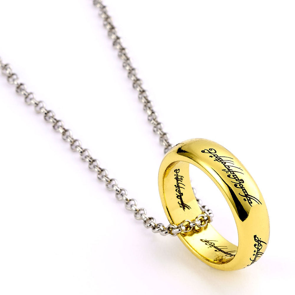 The Lord Of The Rings Silver Plated One Ring Necklace: 2 - Necklaces By The Lord Of The Rings