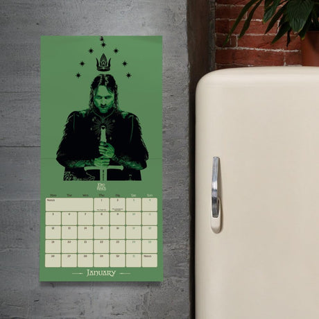 The Lord Of The Rings Square Calendar 2026: 3 - Calendars By The Lord Of The Rings