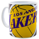 Lakers Cropped Logo Ceramic Coffee Mug: 1 - Mugs By American Sports