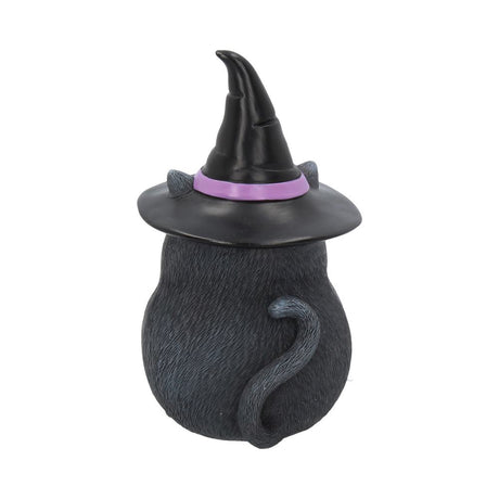 Lucky Black Cat Snapcat Ornament Filter Cute Cat Figurine: 5 - Figurines Small (Under 15cm) By NN Designs