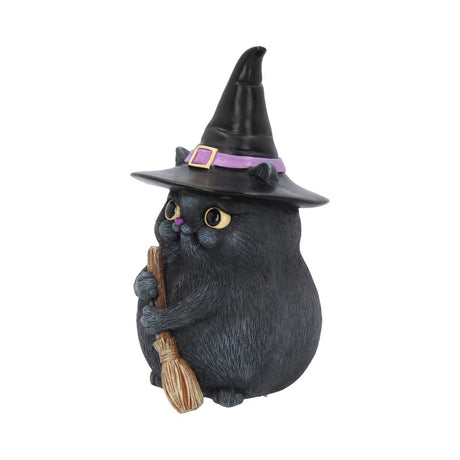 Lucky Black Cat Snapcat Ornament Filter Cute Cat Figurine: 3 - Figurines Small (Under 15cm) By NN Designs