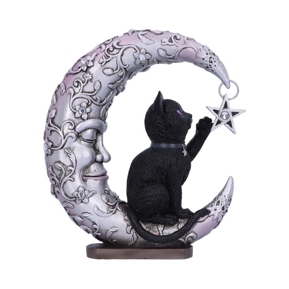 Luna Companion Moon and Cat Ornament 18.8cm: 2 - Figures & Collectables By NN Designs