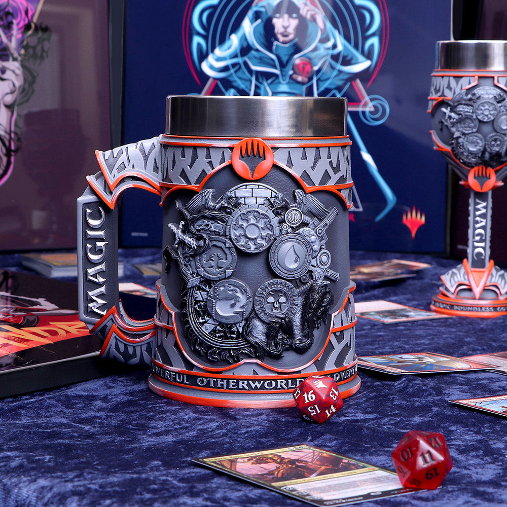 Magic the Gathering Five Colour Wheel Tankard: 1 - Tankards By Magic: The Gathering