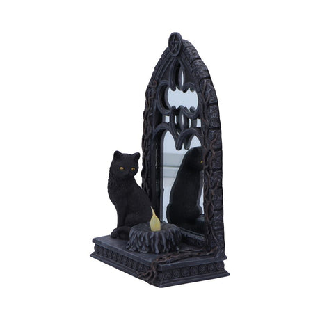 Magic Mirror Cat Figurine 21cm: 3 - Mirrors By Gift Moments
