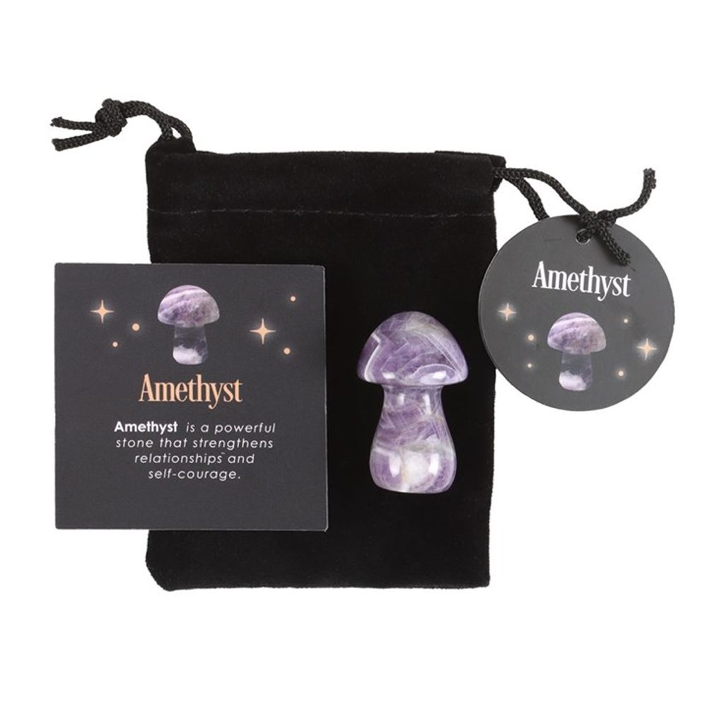 Magical Amethyst Crystal Mushroom: 1 - By Gift Moments