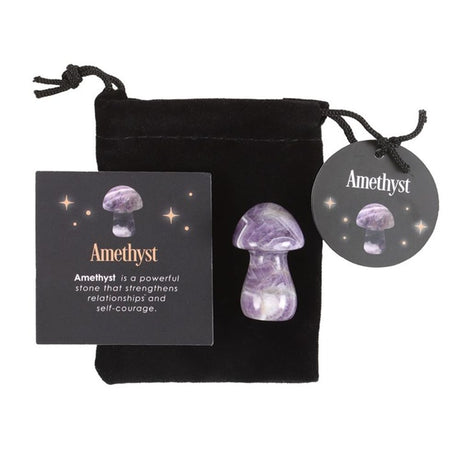 Magical Amethyst Crystal Mushroom: 1 - By Gift Moments