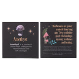 Magical Amethyst Crystal Mushroom: 3 - By Gift Moments