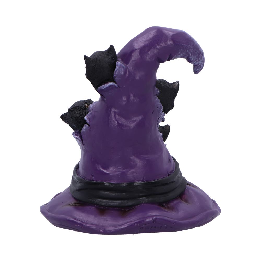 Magical Mischief Witch Hat and Black Cats Figurine 14cm: 4 - Figures & Collectables By Gift Moments