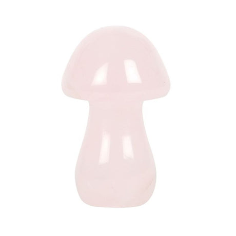 Magical Rose Quartz Crystal Mushroom: 3 - By Gift Moments
