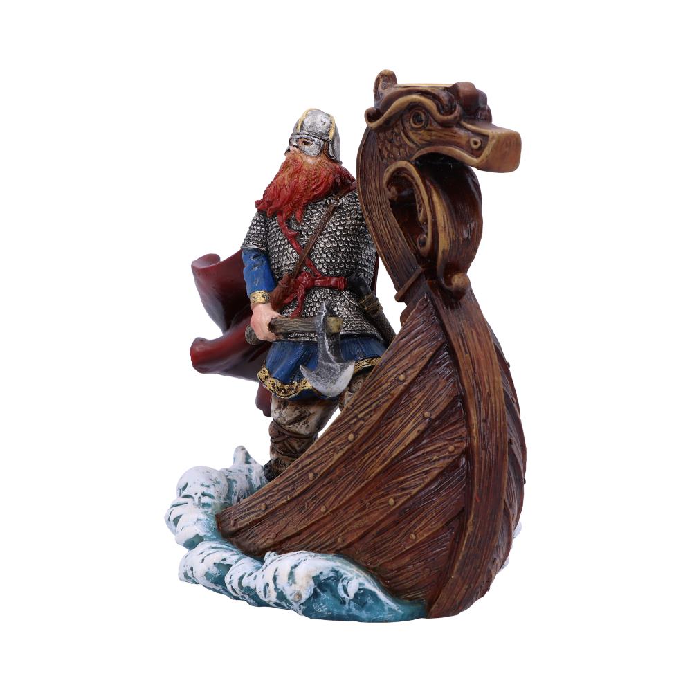 Magnus Viking Backflow Incense Burner 16.2cm: 5 - Incense Holders By Gift Moments