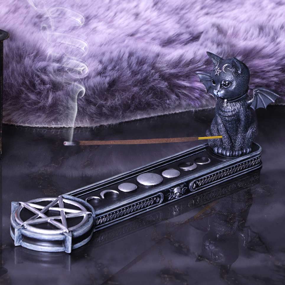 Malpuss Cult Cutie Incense Holder 24cm: 1 - Incense Holders By NN Designs