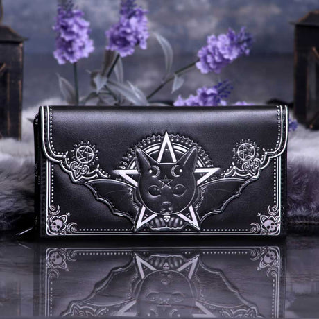 Malpuss Embossed Purse 18.5cm: 1 - Purses By NN Designs