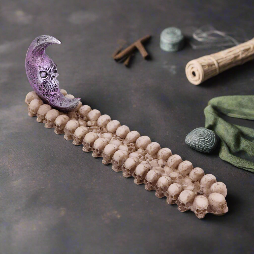 Man in the Moon Incense Burner 29.5cm: 1 - Incense Holders By Gift Moments