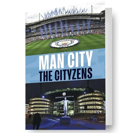 Manchester City FC 3D Lenticular Birthday Card: 1 - Greeting Cards By Manchester City